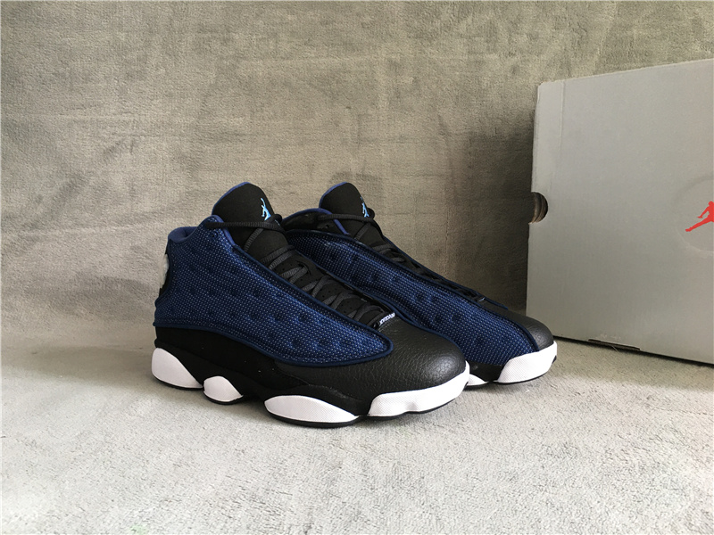 2022 Air Jordan 13 Sea Blue Black White Shoes - Click Image to Close